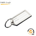 Custom Logo Metal PU Leather Key Chain Luggage Tag (X04019)